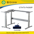 Fort Worth L shape adjustable desk with electric height adjustable leg